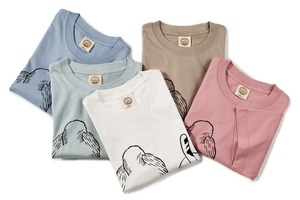 森としっぽ。おしりTシャツ(アシッドブルー)