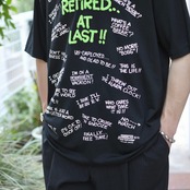 91's RETIRED AT LAST print tee