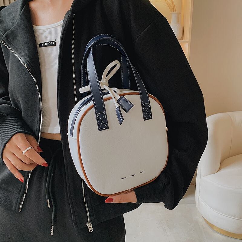 オータムカジュアル 秋物 スクウェア 手作りハンドバック47633412660