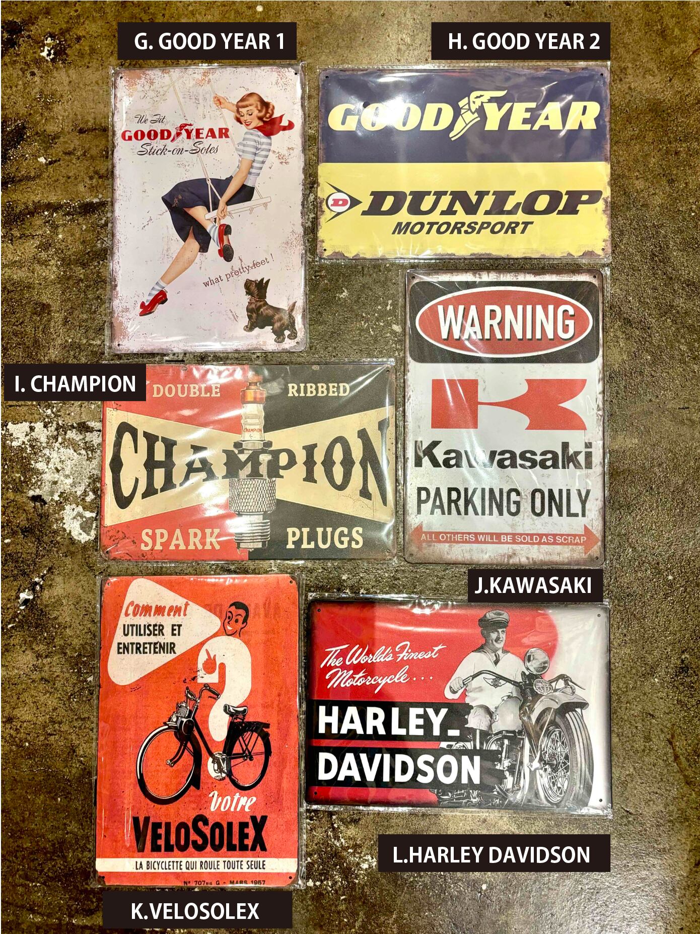 BRITISH LEYLAND ティンプレート 看板