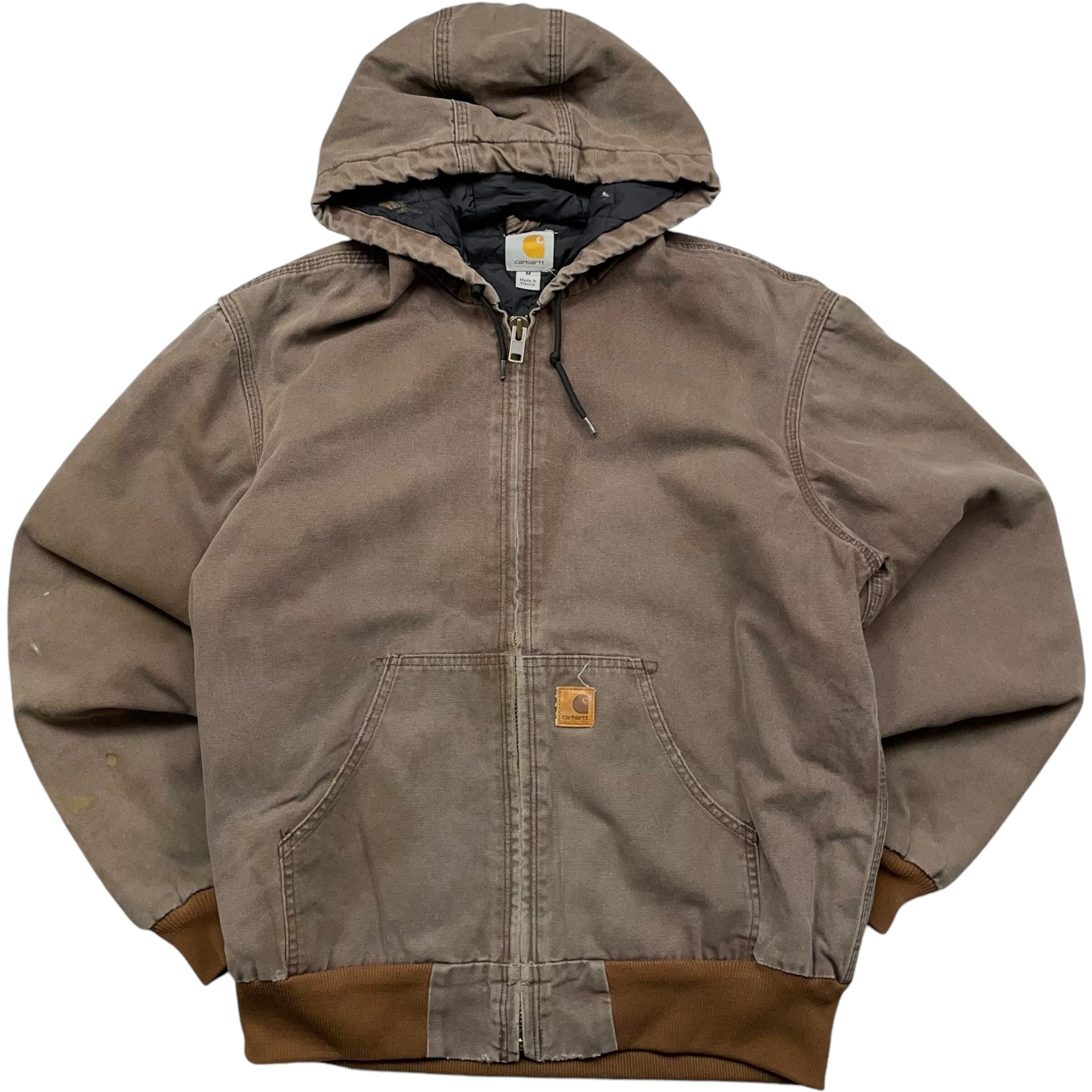 《M》 Carhartt カーハート アクティブジャケット ダックジャケット ブラウン no.4737