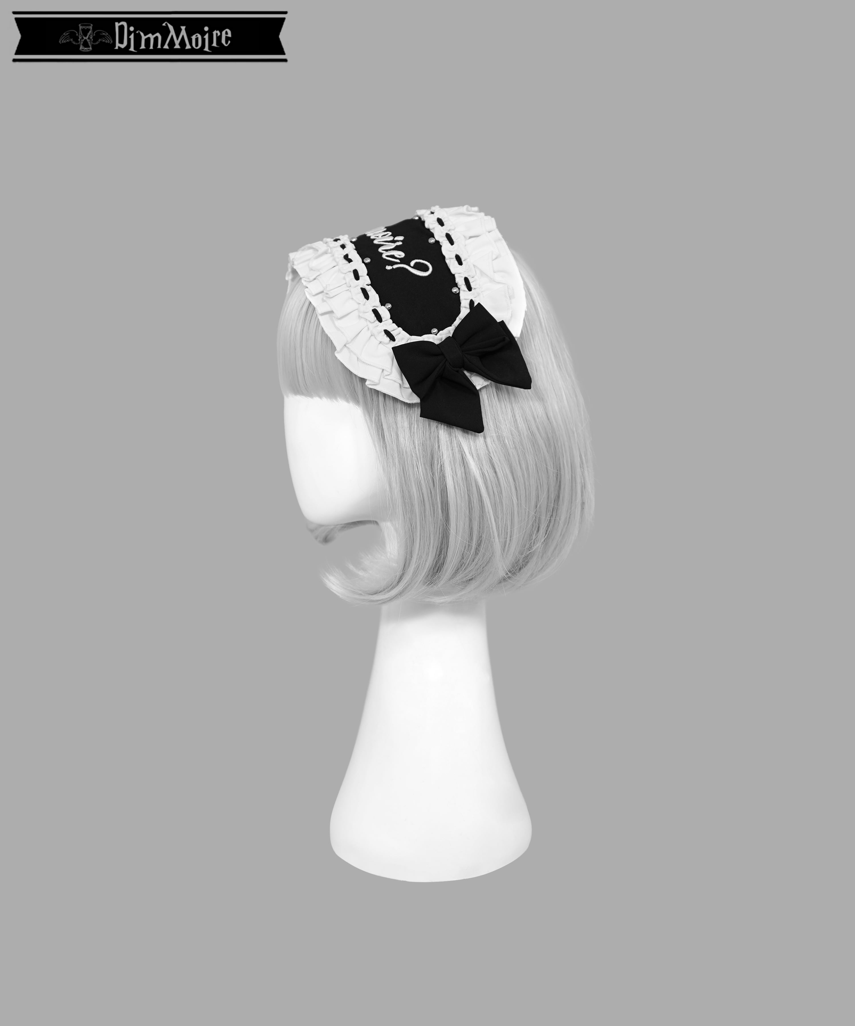 妄愛ホイップヘッドドレス【Black＆White】 | DimMoire