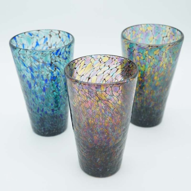 S様オーダー品 沖縄の思い出ペーパーウェイト(空と雲) 【琉球ガラス工房 雫】 S様オーダー品 沖縄の思い出ペーパーウェイト(空と雲) 【琉球ガラス工房 雫】