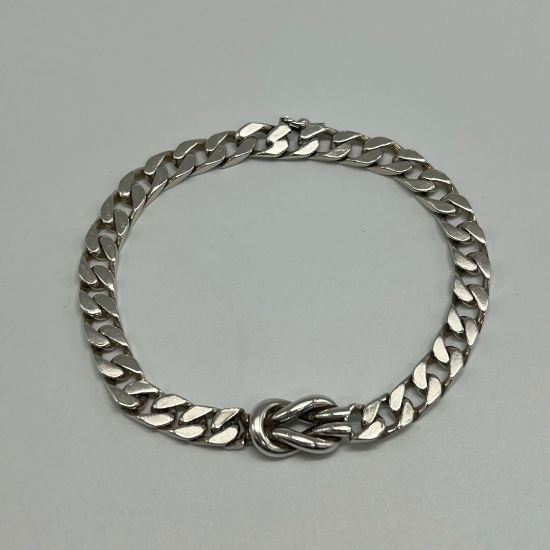 ティファニー TIFFANY 喜平チェーン センターノットブレスレット 70年代