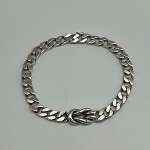 ティファニー TIFFANY 喜平チェーン センターノットブレスレット 70年代