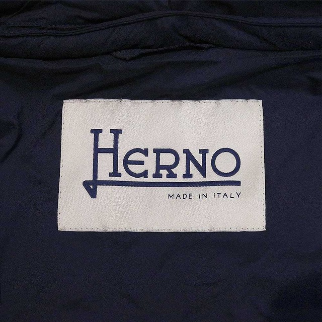 ヘルノ HERNO ダウンコート PI001965D-33432R-9200-40 レディース アウター ネイビー ダウンジャケット