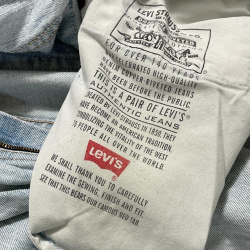 【W33 L34】 カナダ製 usa levi's リーバイス 570 詳細写真4