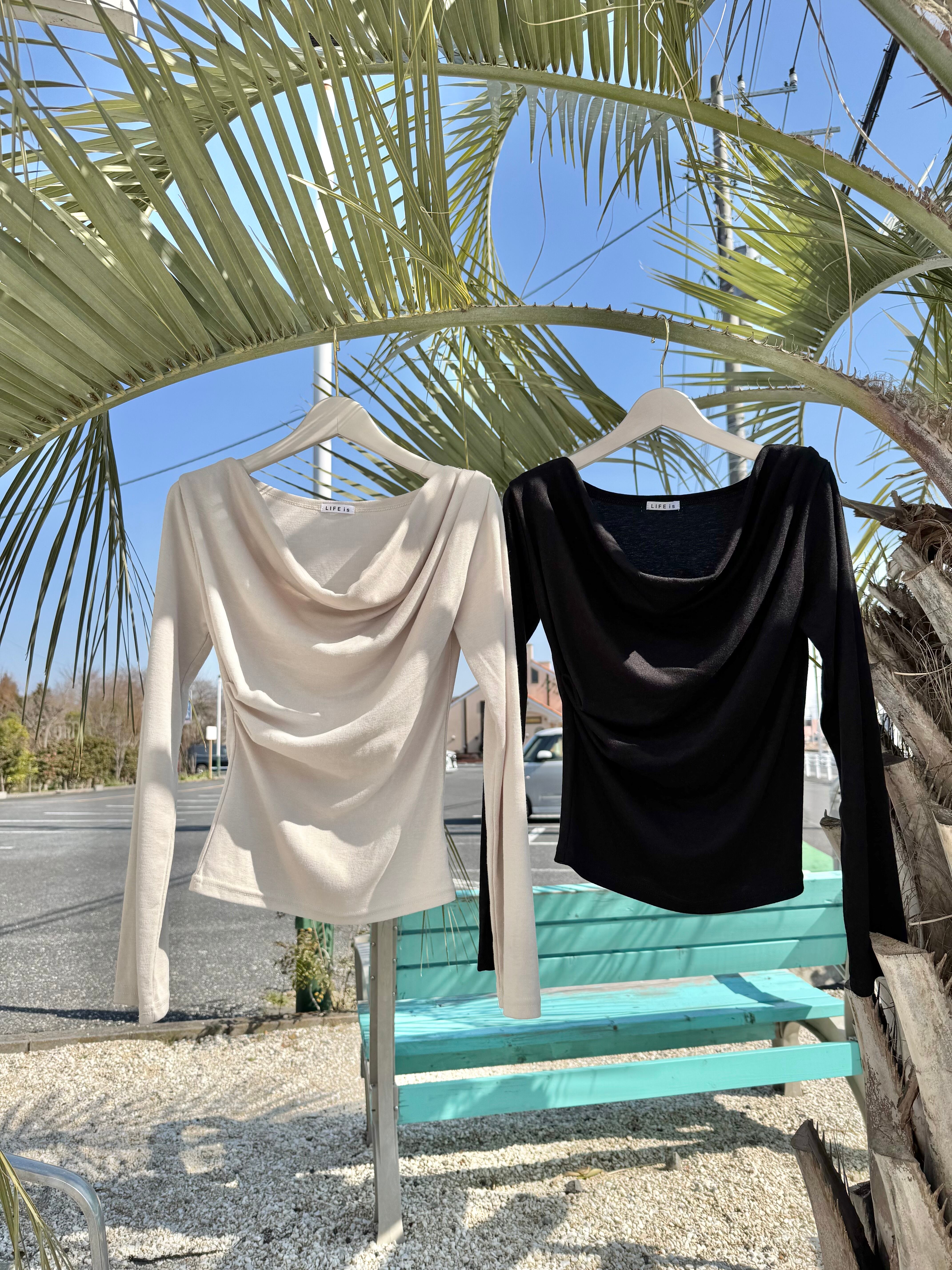 【レディース】ドレープトップス ¥3,990(4,389)