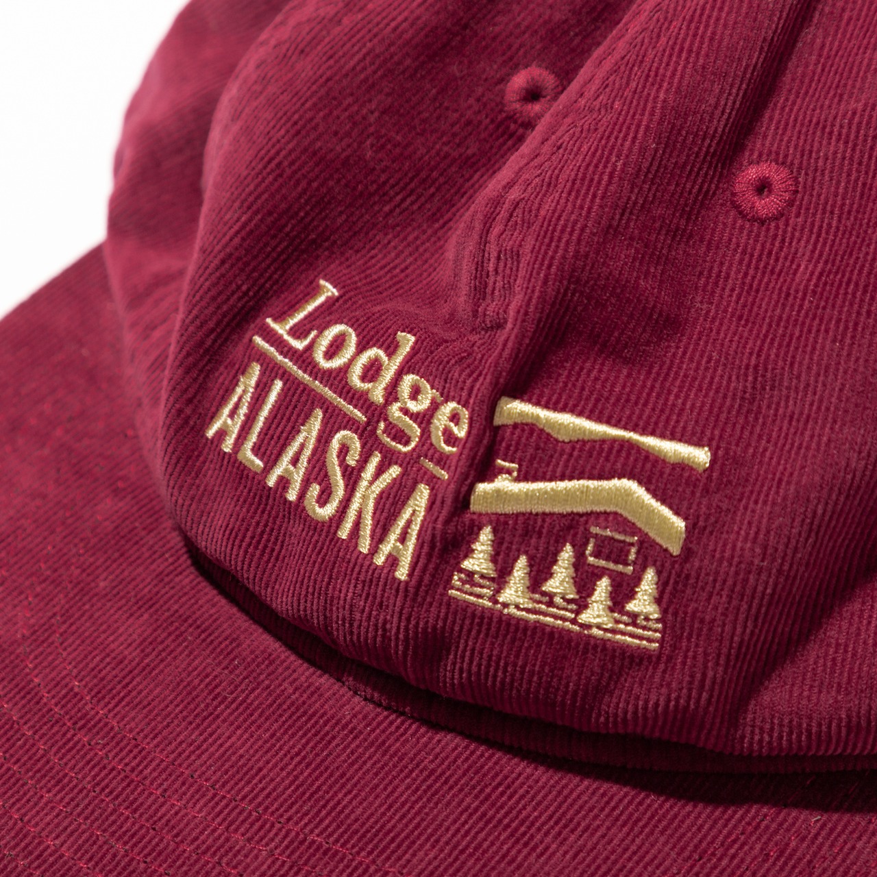TACOMA  FUJI RECORDS / Lodge ALASKA LOGO CAP ’23 Designed by Hiroshi Iguchi