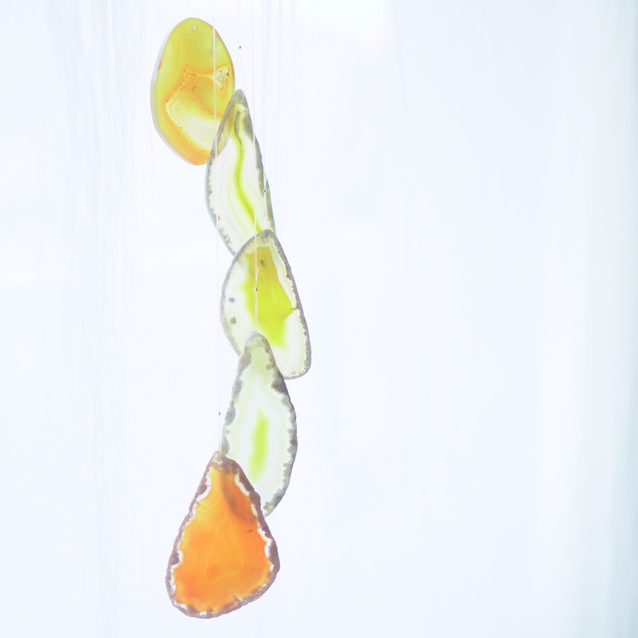 Venus 02 - アゲートヒーリングチャイム / Agate Sun Catcher Wind Chime 962