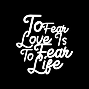 LAZY GOD “TO FEAR LOVE” HOODIE