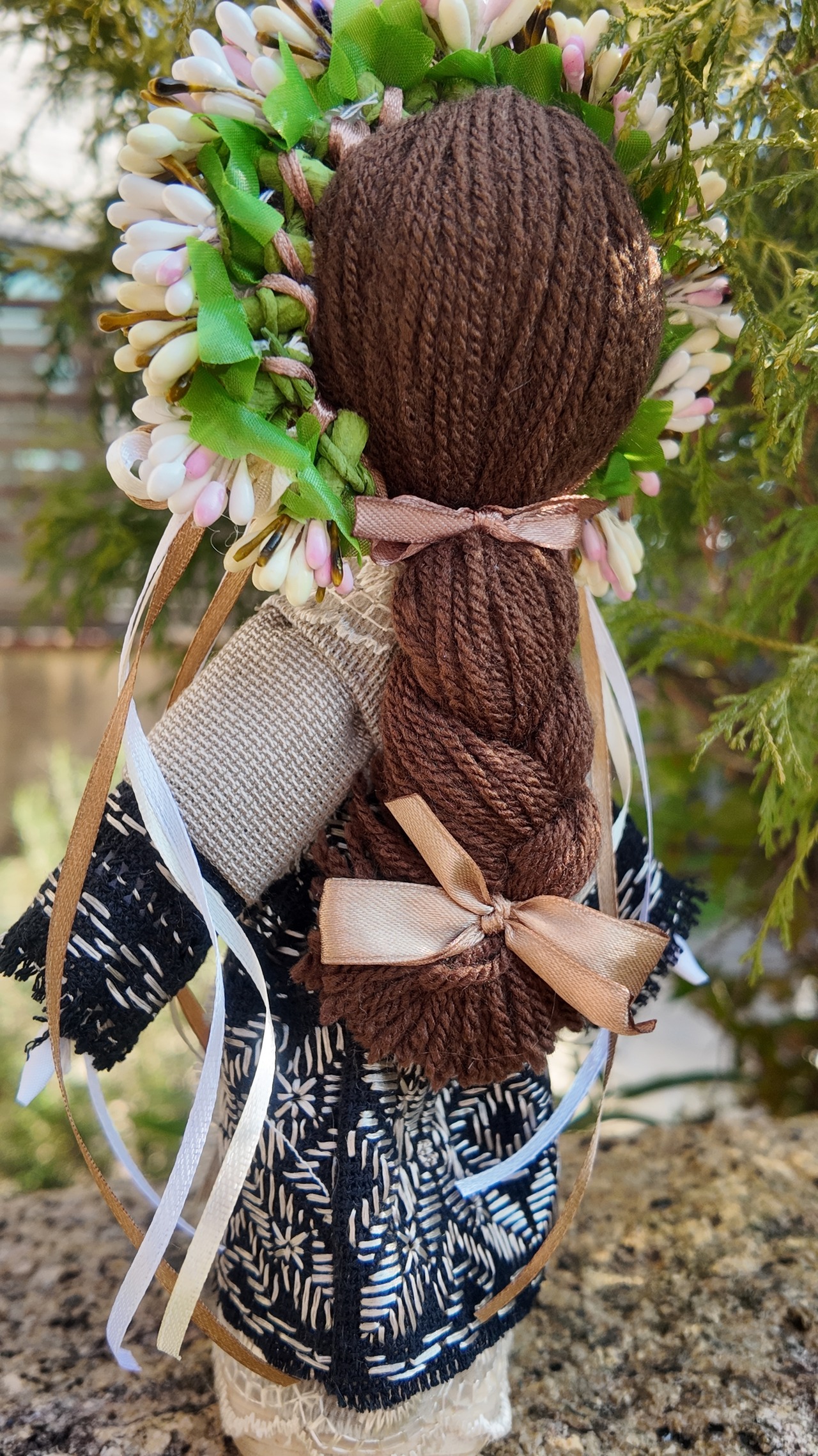 UA.Designer手作りモタンカ 25cm（ウクライナの御守り） - 10