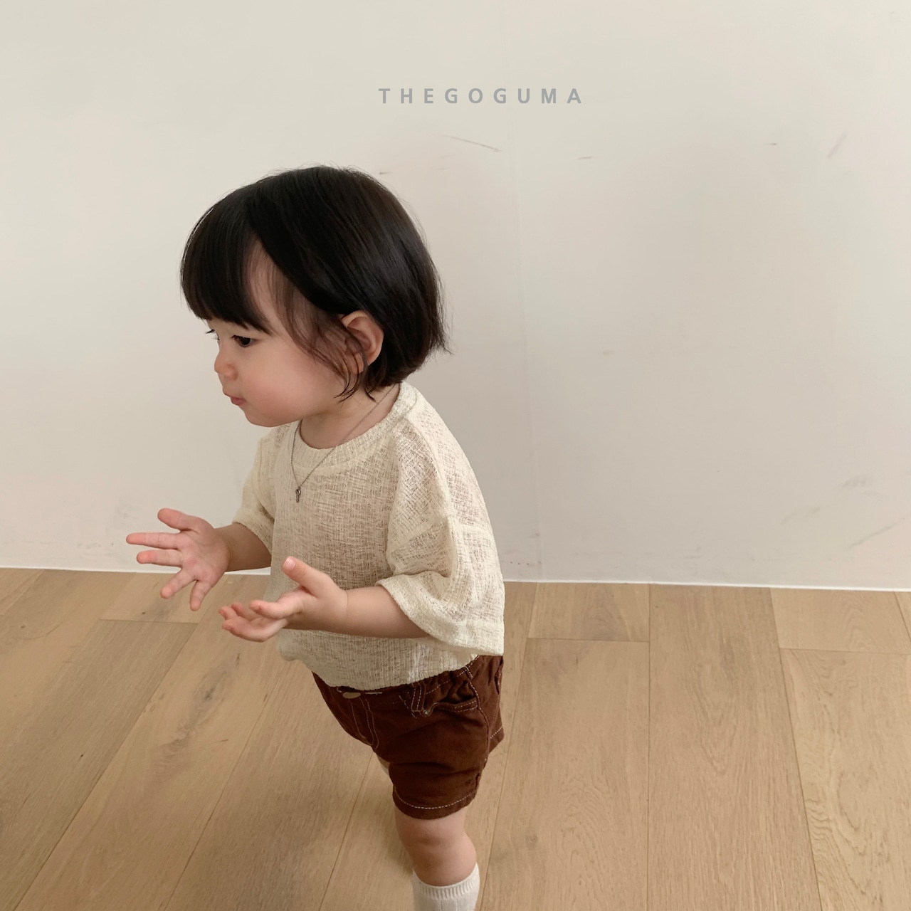 THE GOGUMA 26/SM ニットラベルTシャツ