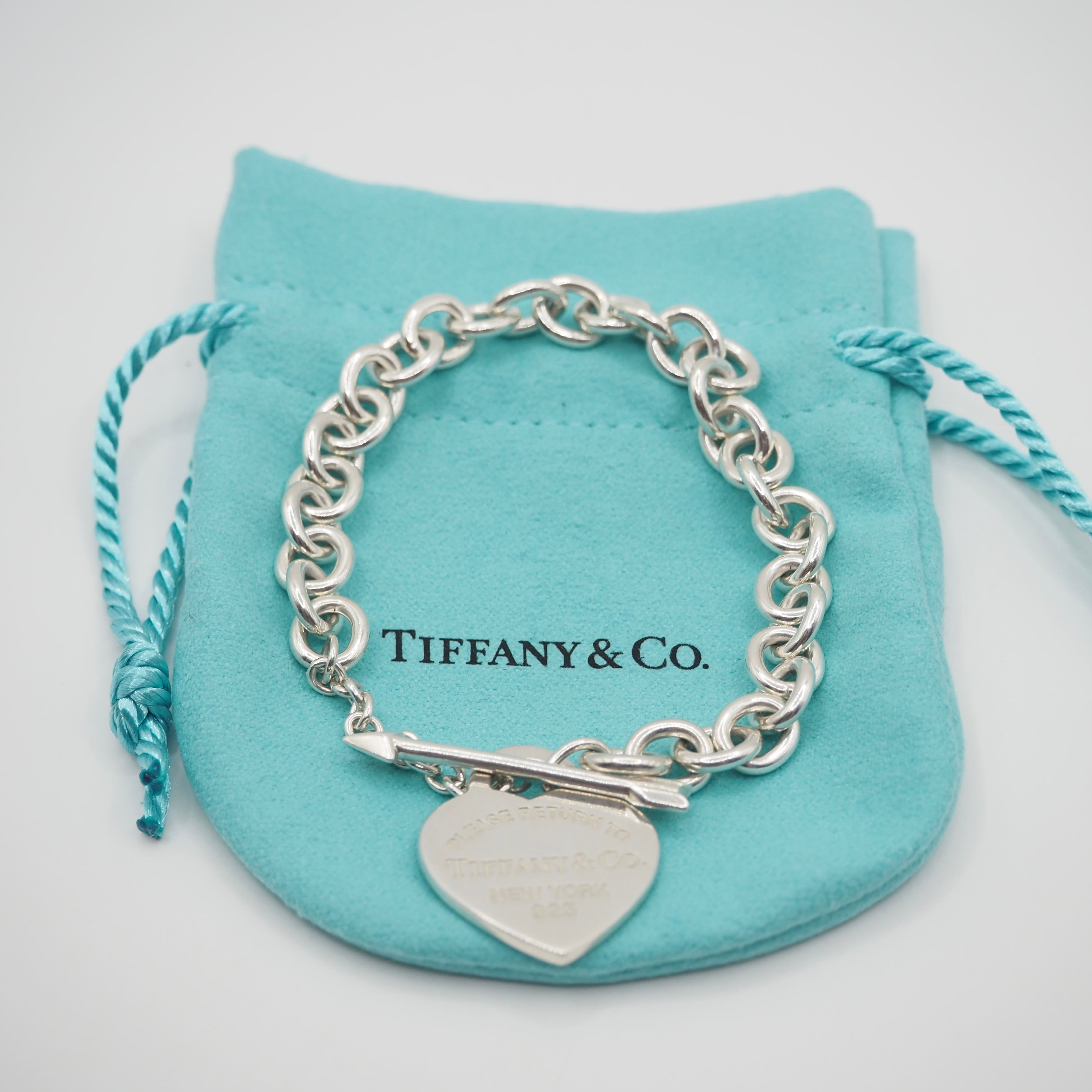 Tiffany&Co. ハートアローブレスレット シルバー925 ティファニー 付属品付き