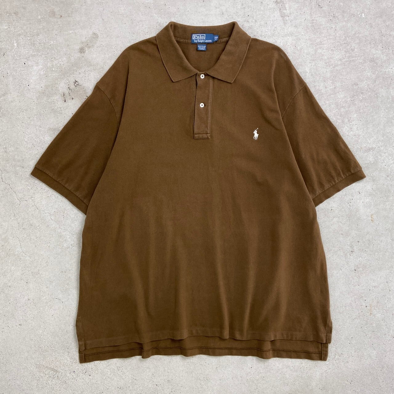 POLO Ralph lauren ポロベア ポロシャツ　超特大　2XB　鹿の子 Polo by Ralph Lauren ポロバイラルフローレン 鹿の子 ポロシャツ
