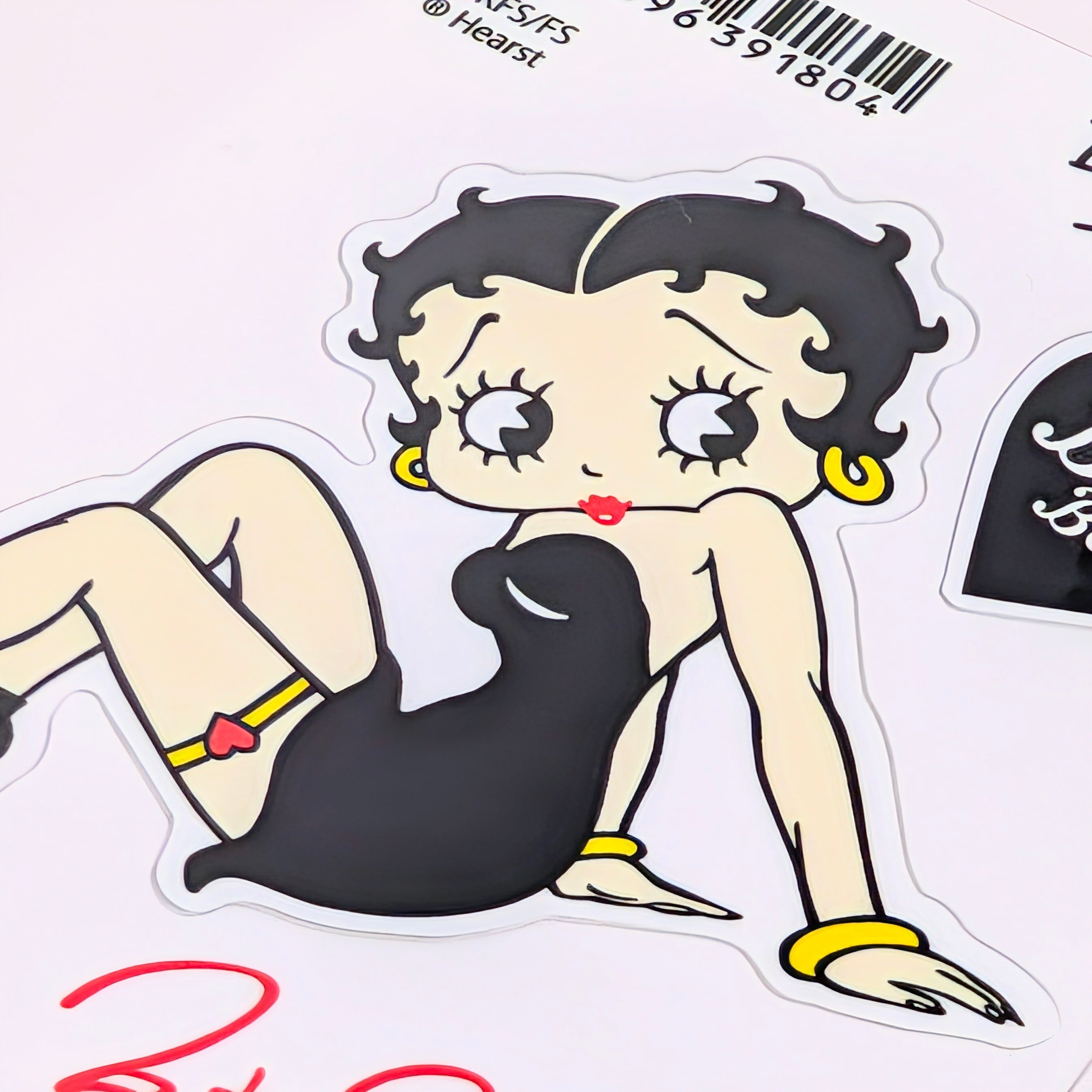 ✨️みんなメロメロ♡✨️送料無料！【 Betty Boop（ベティブープ） 】 STICKER（ステッカー）/ シール / ベティちゃん　〚アメリカン雑貨 アメトイ〛