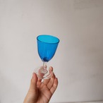 コバルトブルーのミニグラス