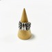 Vintage 925 Silver Botanical Ring