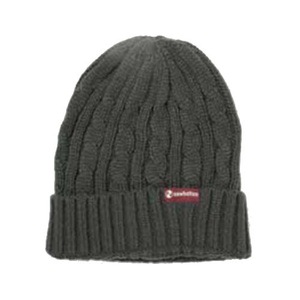 NEWHATTAN ニューハッタン 3024 ケーブル ニット帽 ニットワッチ ニットキャップ メンズ レディース ダークグレー
