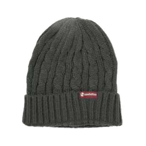 NEWHATTAN ニューハッタン 3024 ケーブル ニット帽 ニットワッチ ニットキャップ メンズ レディース ダークグレー