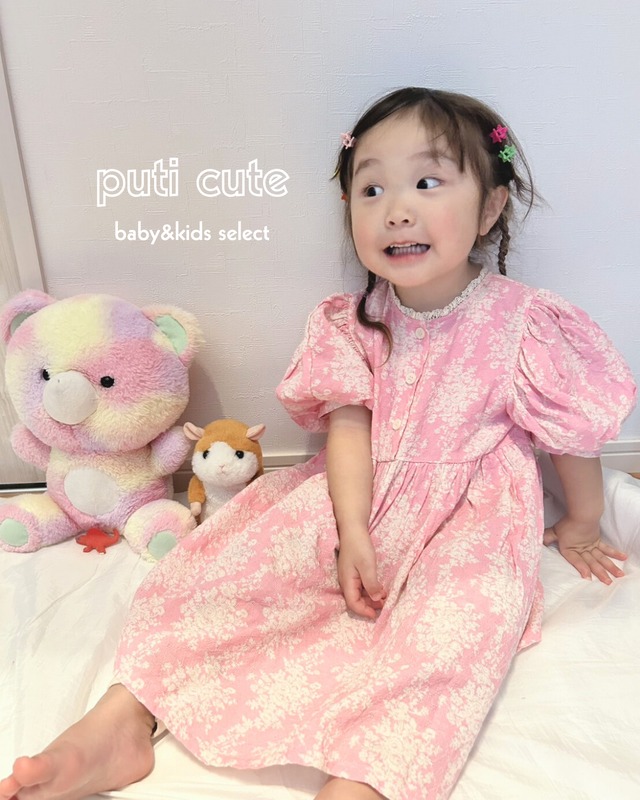 90-100 ꒰ 即納 ꒱ Bouquet one-piece / BY MIMI ⸝⋆