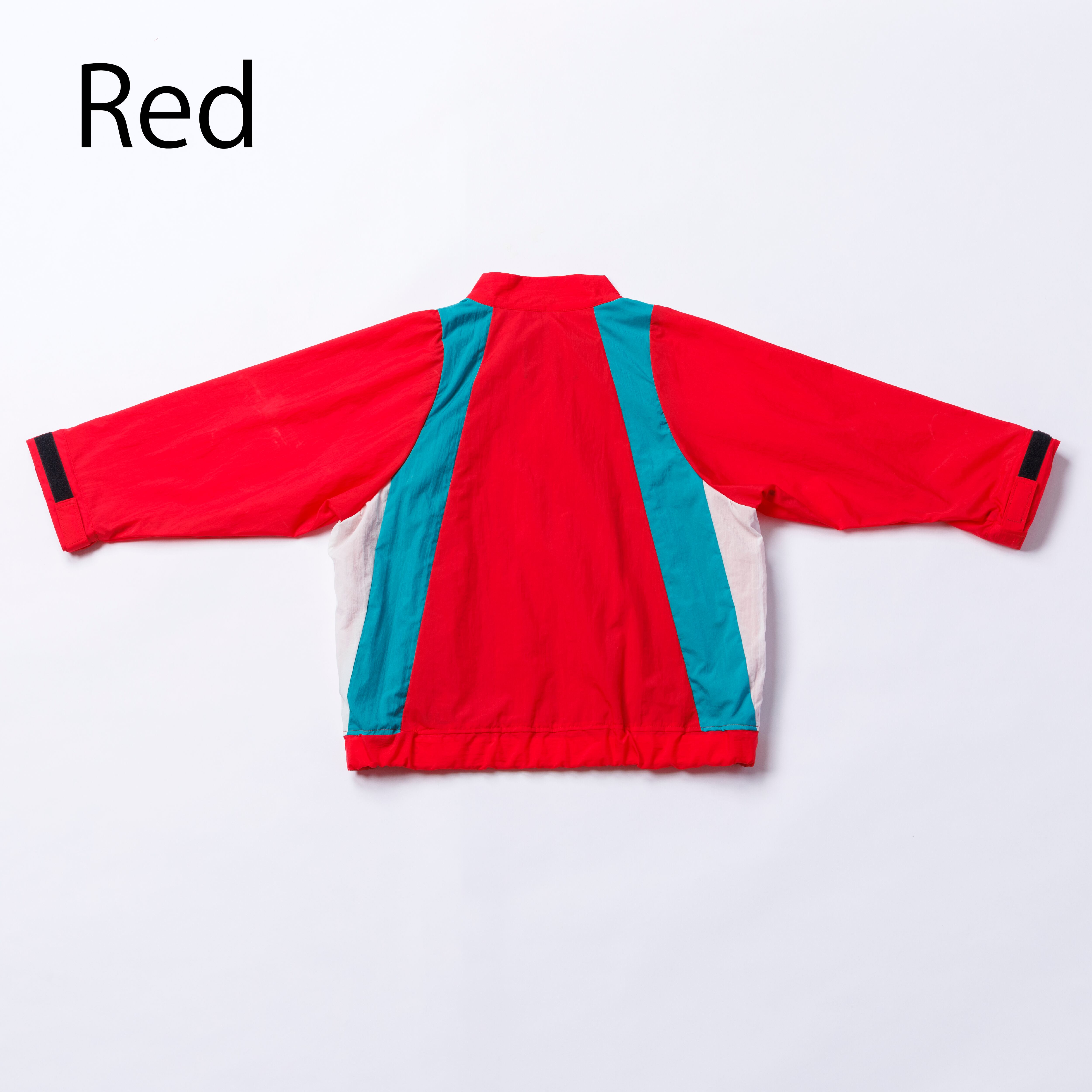nunuforme 26SS 〉 トリコロールナイロンジャンパー / Red | 世界の