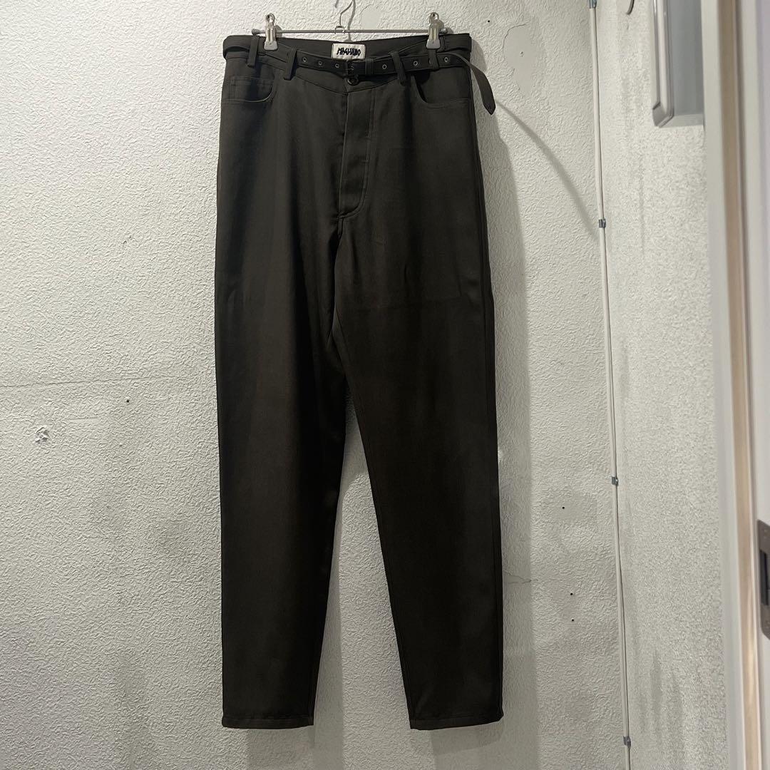 Magliano 見越し マリアーノ テーパードパンツ ベルトパンツ Magliano 見越し マリアーノ テーパードパンツ ベルトパンツ