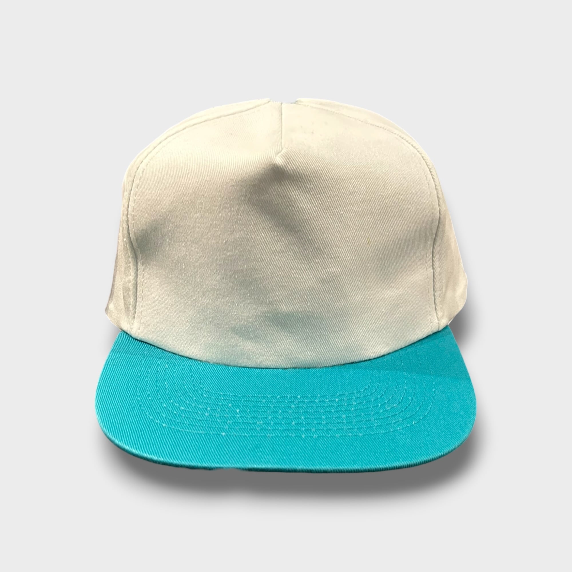 Dead Stock!! 1990s KC 2tone Blank Cap ①【DST】