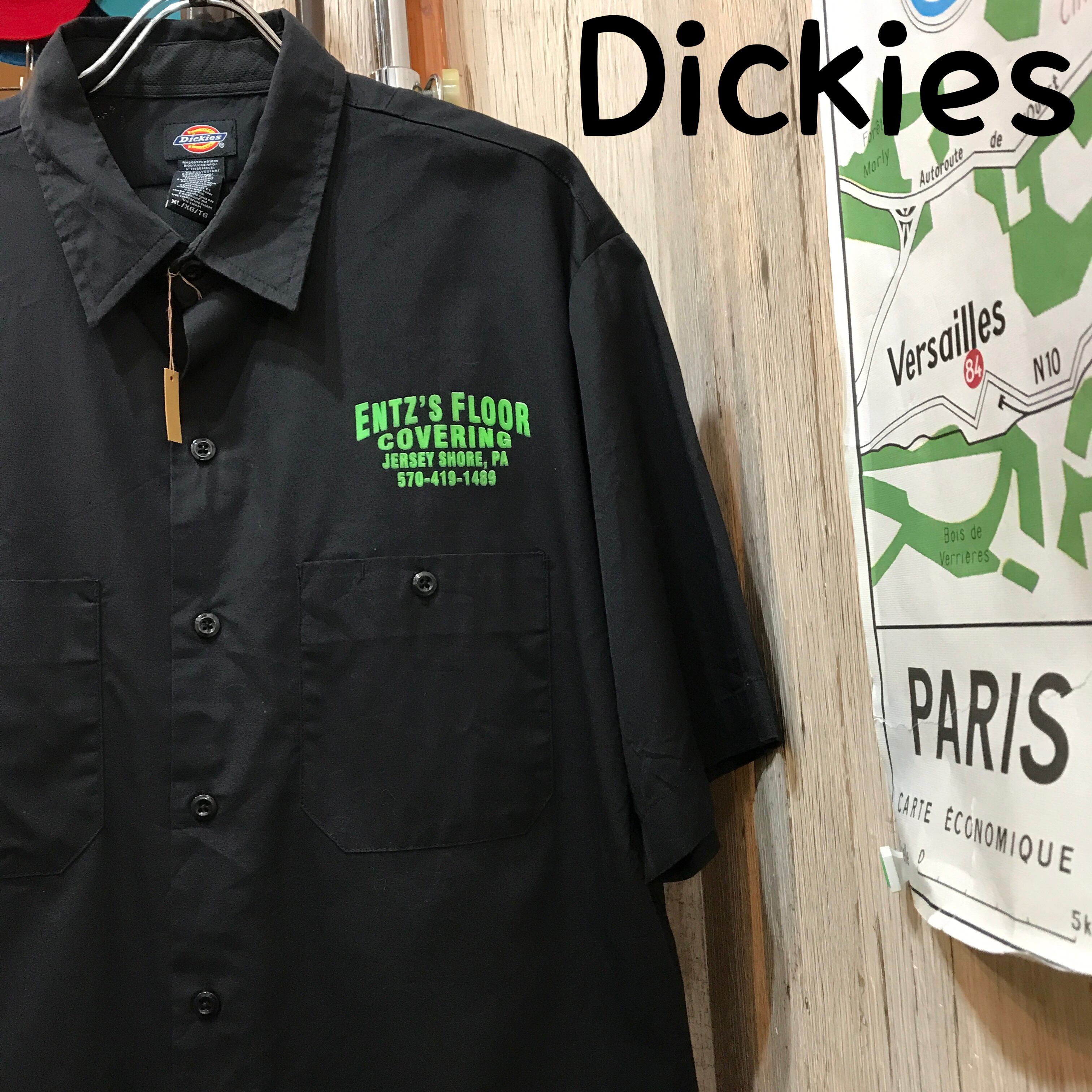 Dickies ディッキーズ 半袖つなぎ w39 古着 (1271) | 温古着新