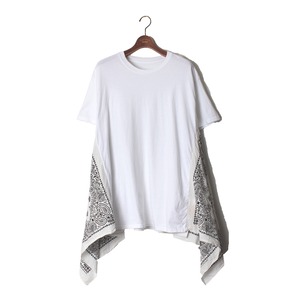 《Ladies商品》 FLEA BANDANA TEE -C(white×white) <LSD-BM1T3>