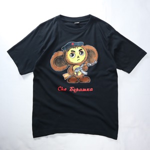 【チェブラーシカ × チェ・ゲバラ】キャラクタープリントTシャツ