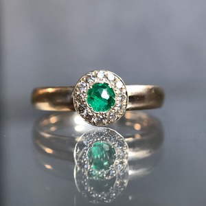 LM7036 K10エメラルドリング