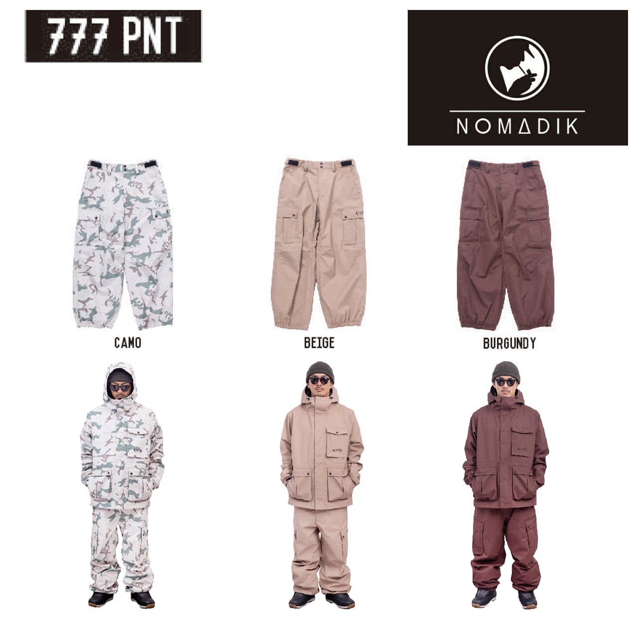 22-23 NOMADIK 777 WEAR 上下セット XXL