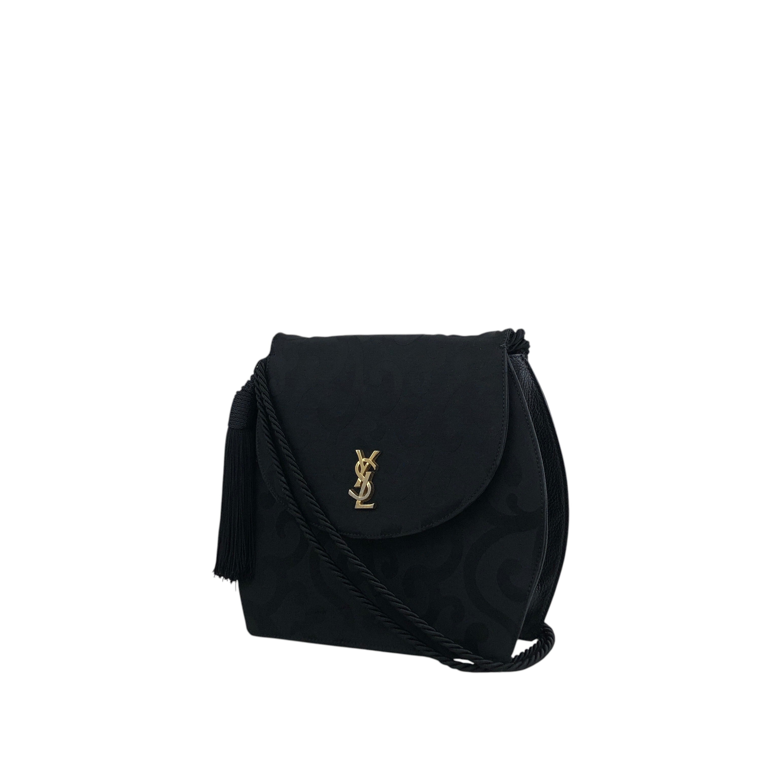 Yves Saint Laurent イヴ・サンローラン ショルダーバッグ ブラック