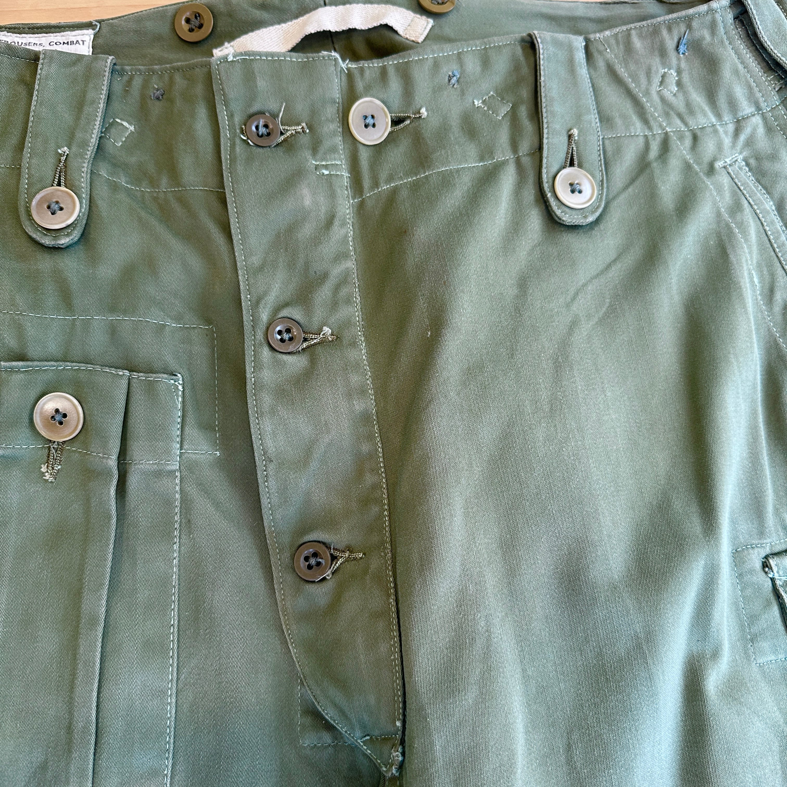 イギリス軍　50's サブマリンパンツ 実物　官給品 vintage 英軍 50s 50年代 ロイヤルネイビー イギリス軍 海軍 サブマリンパンツ