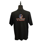 【JOHN LENNON 】ジョンレノン GIVE PEACE A CHANCE Vintage Tシャツ XL