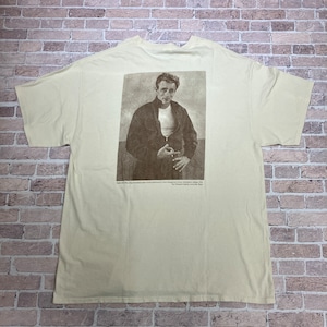 Ⓚ2000'S JAMES DEAN T-SHIRT "MARFA TEXAS" SIZE XL