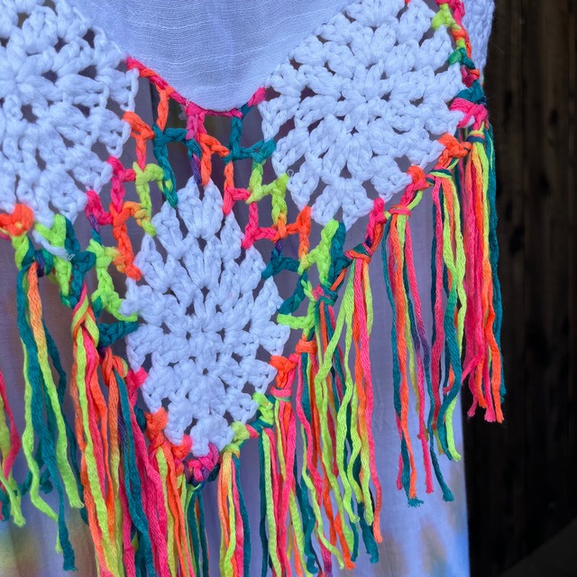 カラフルフリンジチュニック