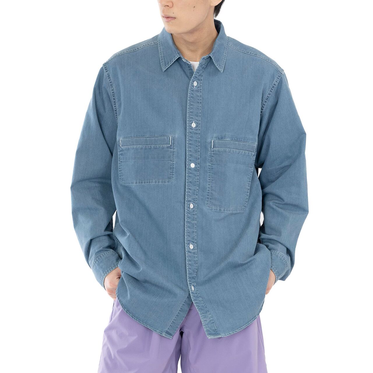 WOOLRICH｜COOLMAX DENIM LONG SHIRT ウールリッチ クールマックス ...