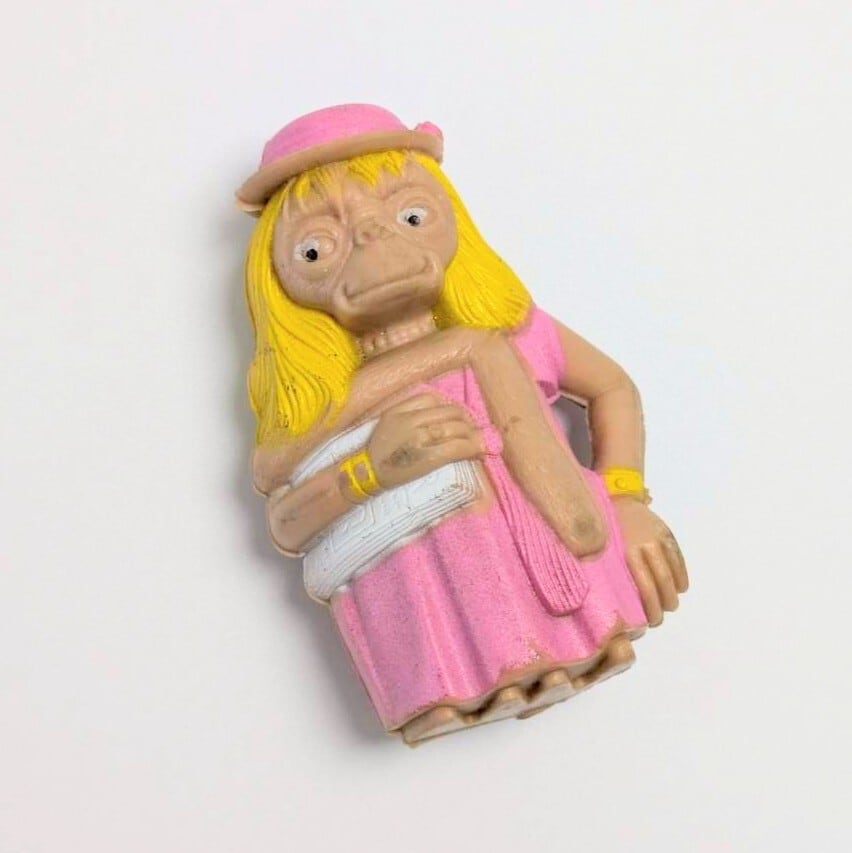 ☆ VINTAGE 1982☆【 E.T. ( イーティー ) 】【A】 PVCフィギュア