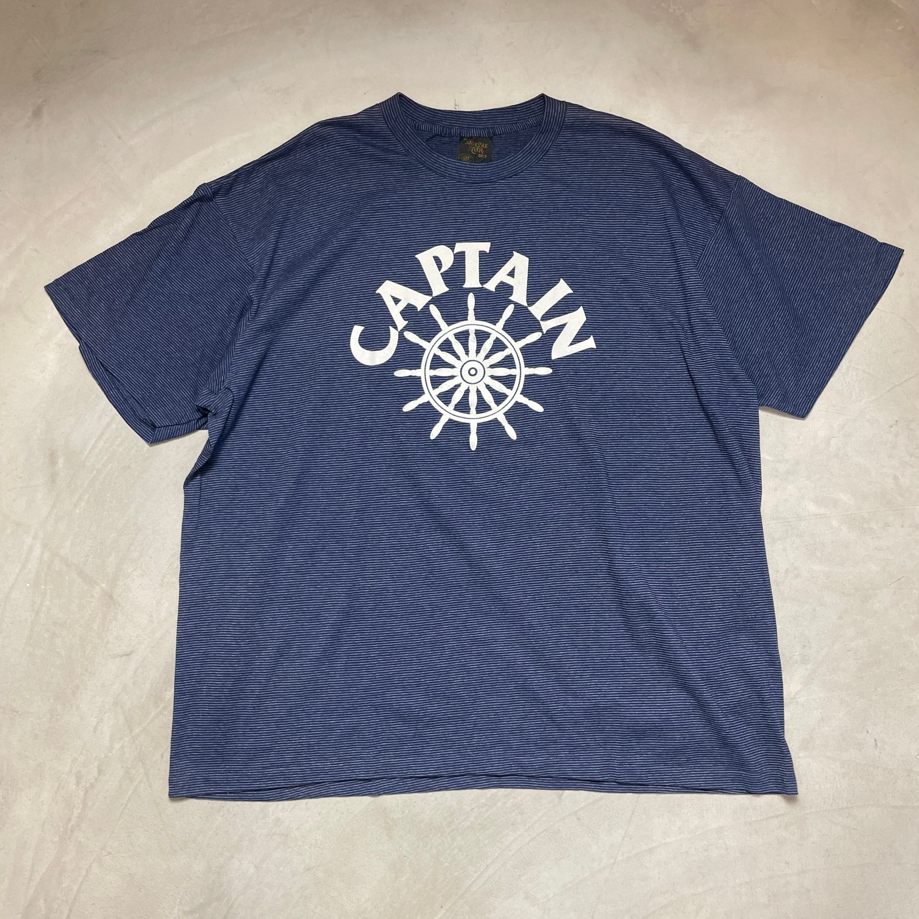 90年代 USA製 TENNESSEE RIVER テネシーリバーフロントプリント Tシャツワンピース 古着【Tシャツ】