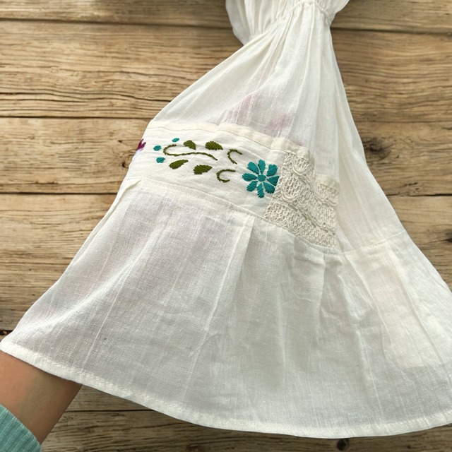 【KIDS】vintage Mexican one-piece size:8歳前後