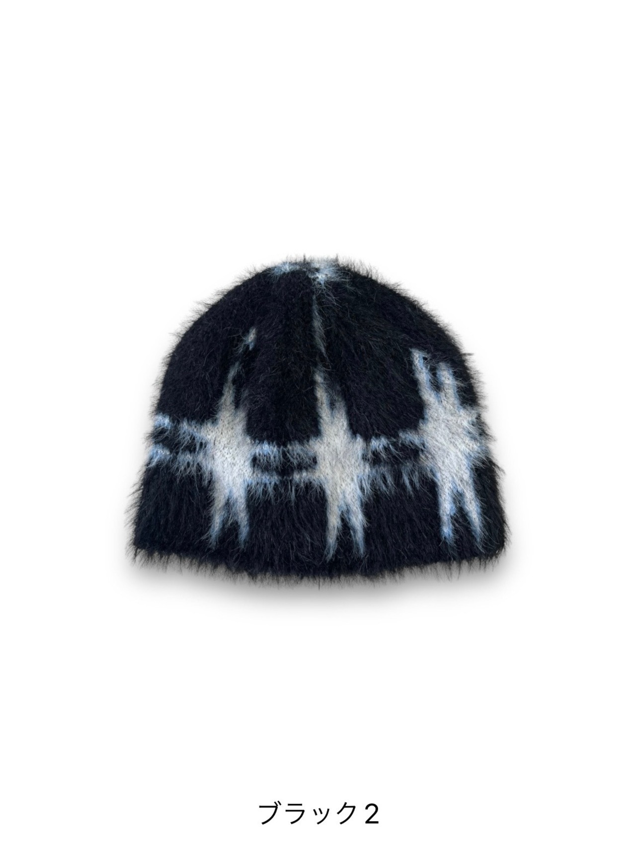 【PLANET STUDIO】geometric mohair beanie(4colors)