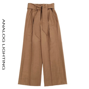 Wide Pants／TAN