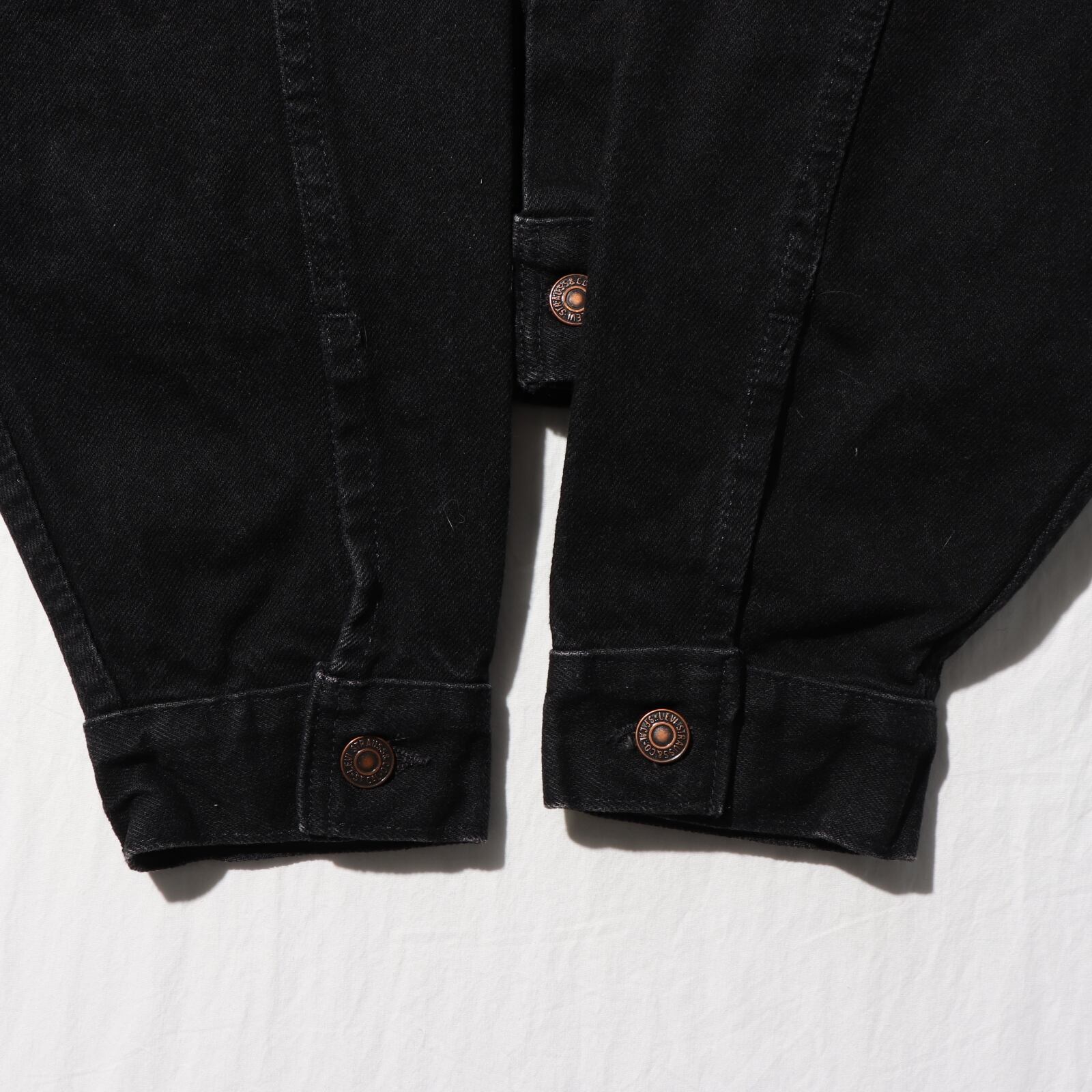 極美品 M USA Levi's 70507 92年 サルファーブラック デニムジャケット