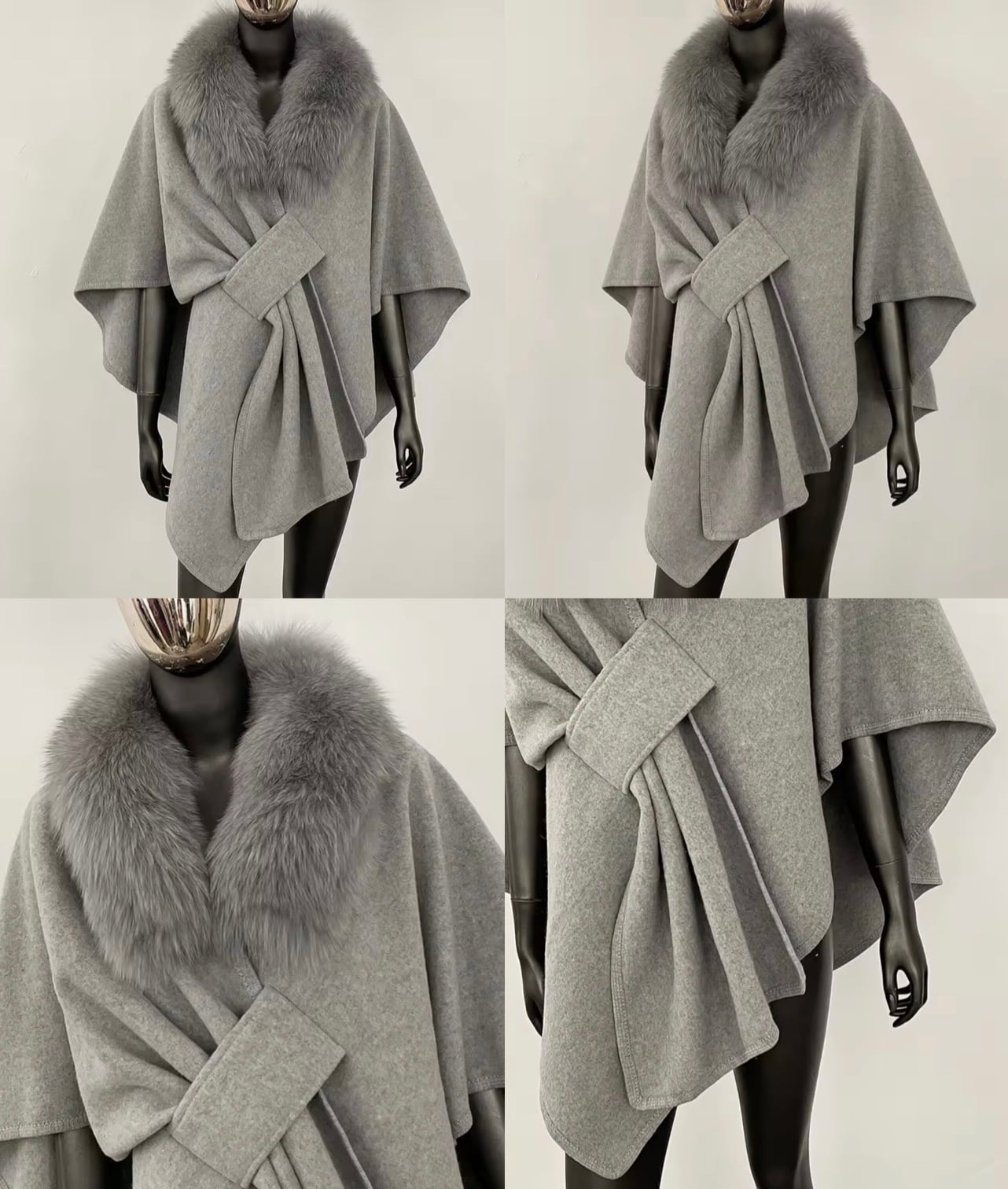 High-quality fur cape《 即日発送 》 | CLARA