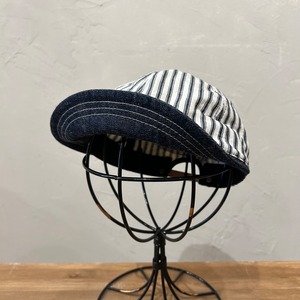 HIGHER 9oz HICKORY × DENIM BEAK CAP