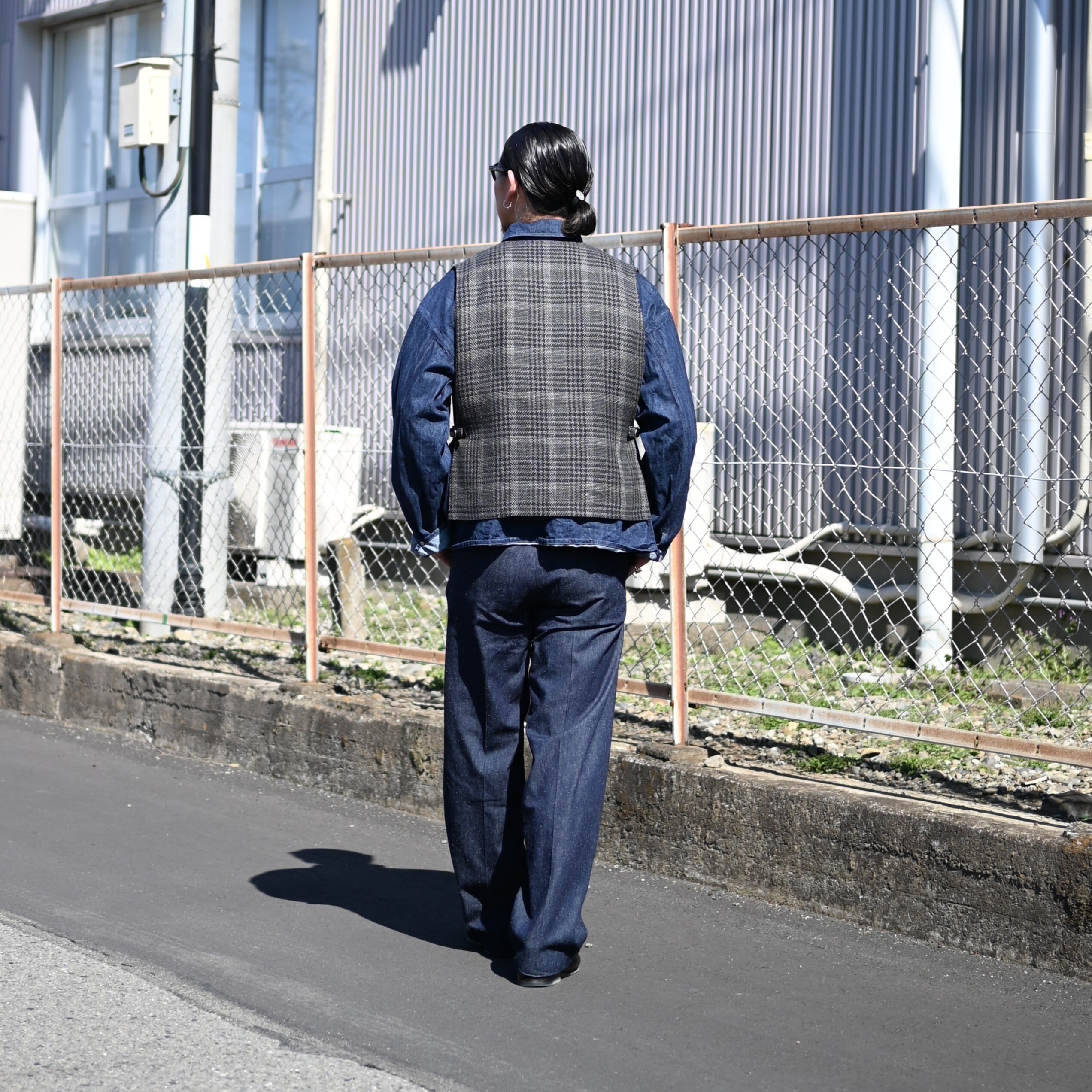 oldjoe(オールドジョー)オールシーズン着用可能なシルクリネンベスト