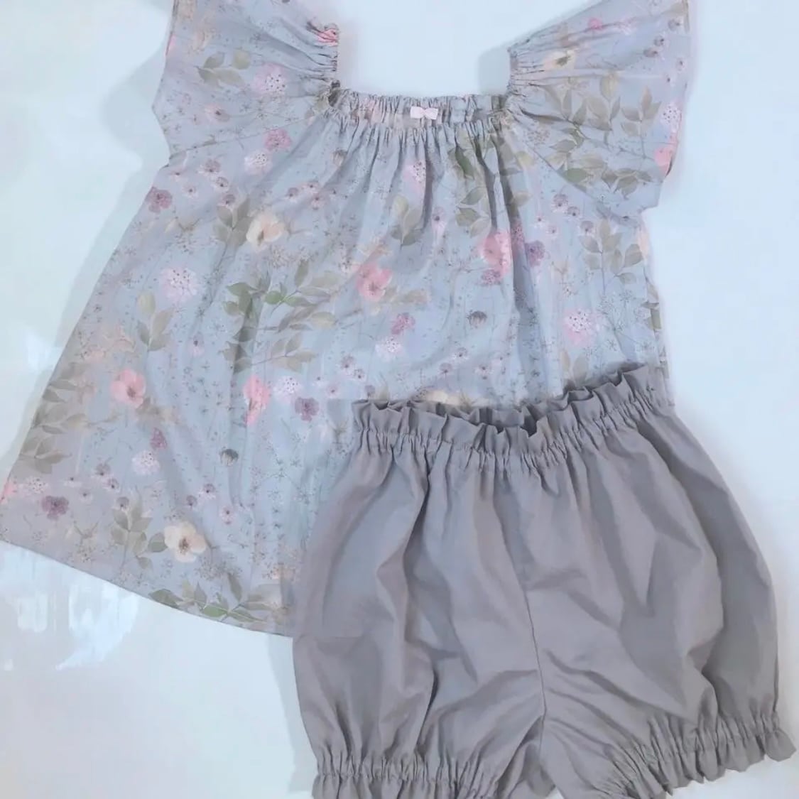 オーダー受付中◇LIBERTYリバティ スモックブラウス イルマ／ハンドメイド 送料無料】LIBERTYPRINT smock blouse ふわりスモックブラウス