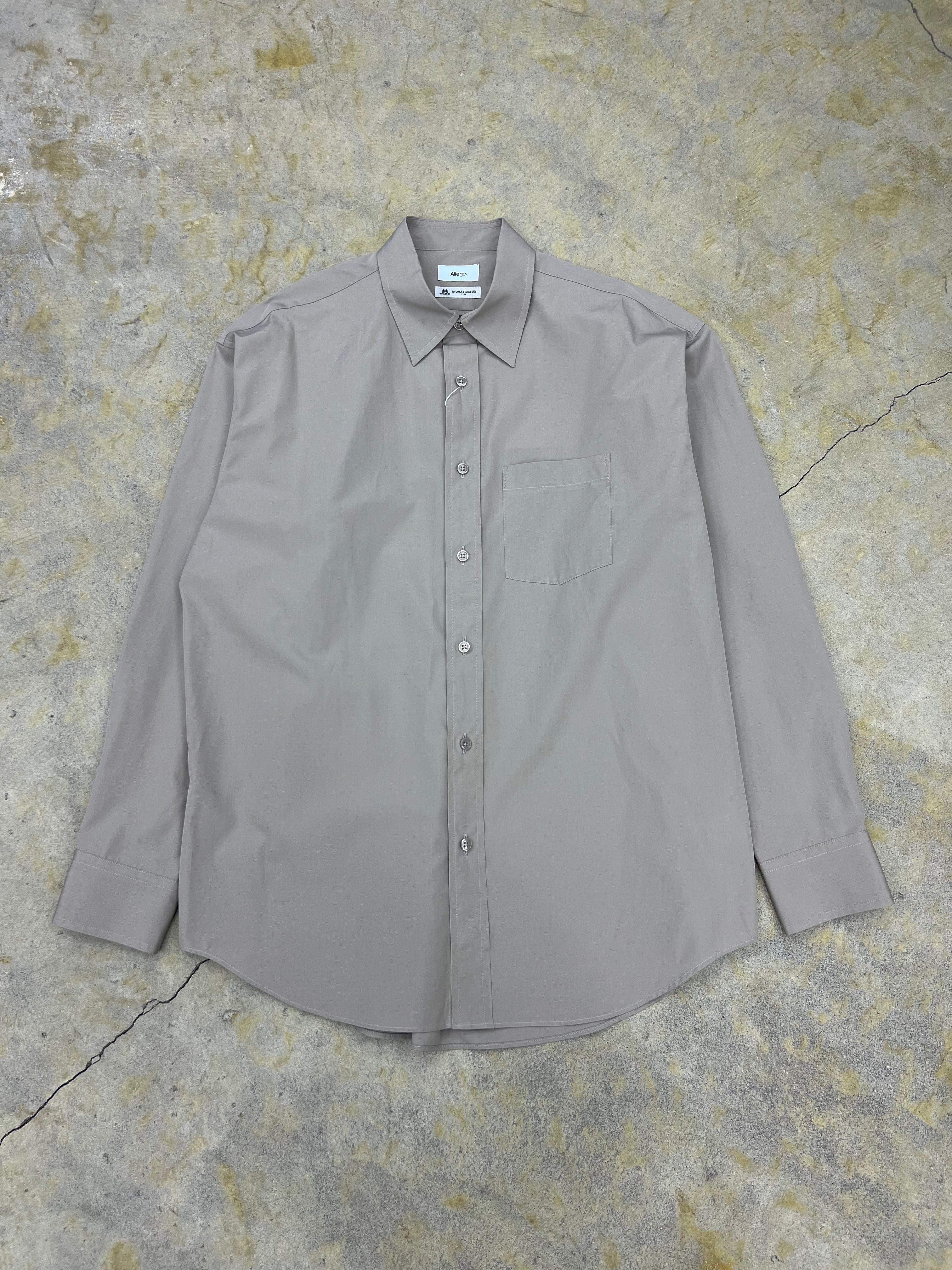 Allege Standard Shirt Grey サイズ